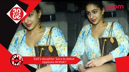 Saif's Daughter May Debut Opposite Hrithik, Aamir Khan Claims His Tears Are Real