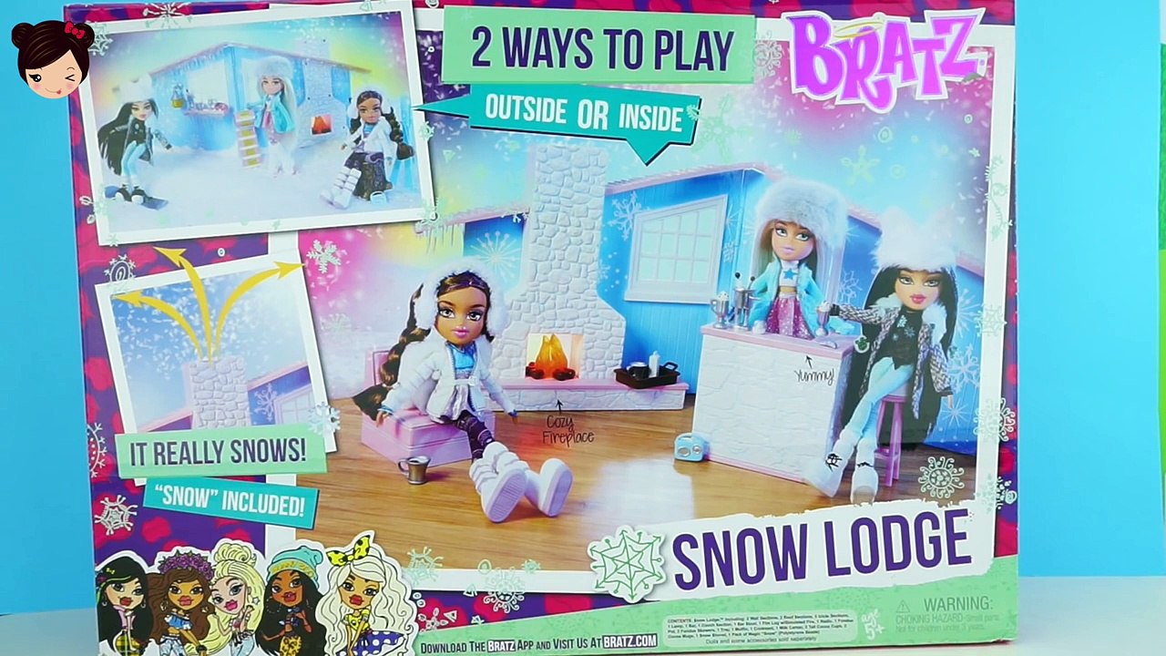 Casa de Nieve para Muñecas Barbie + Mini Episodio | Bratz Cabaña de Invierno