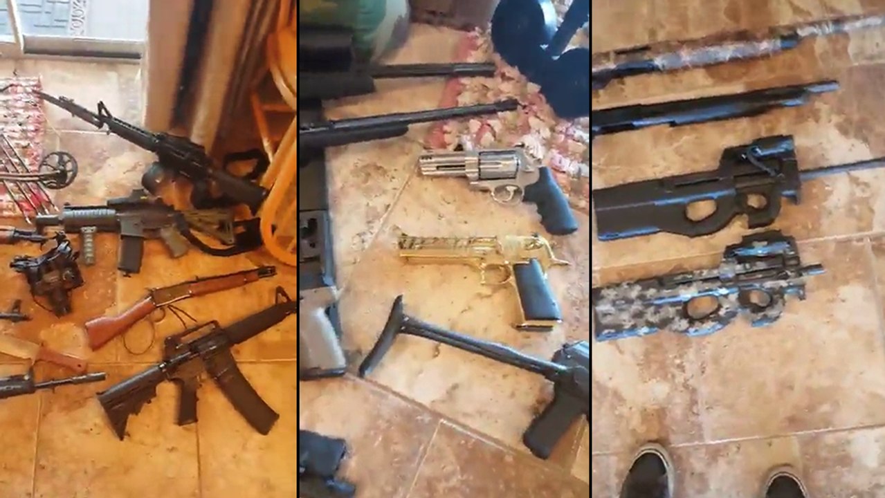 Cet ex-marines fait un freestyle avec le nom de toute ses armes