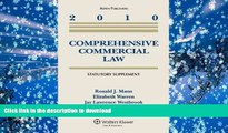 Read Book Comprehensive Commercial Law 2010 Statutory Supplement On Book