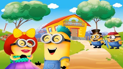 Finger Family Minions | Nursery Rhymes Minions Song [4k Music Video]