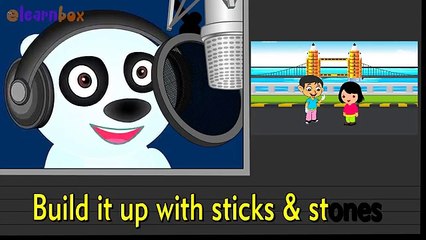 London Bridge Is Falling Down | Nursery Rhymes with Full Lyrics for Children