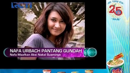 Nafa Urbach Maafkan Aksi Nakal Suaminya