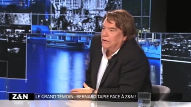 Le clash entre Bernard Tapie et Eric Zemmour : Je vais t'en mettre une !