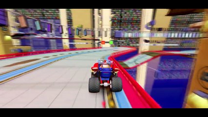 Spider-Man, Donald Duck, Mickey Mouse Crazy Race + Nursery Rhymes Playlist for kids