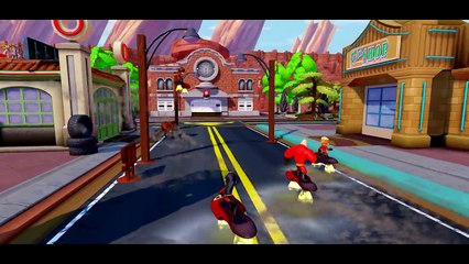 Amazing race with The incredibles family + Nursery rhymes for kids