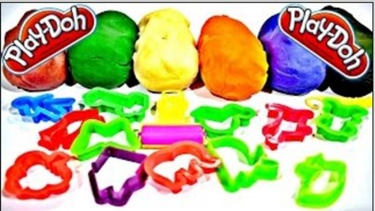 Play-doh Molds Playset -- Learn Colors And Animal Names