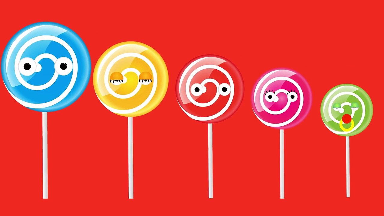 Lollipop Finger Family Songs for Children 4 Sweet Lollipop Daddy Finger Nursery Rhymes