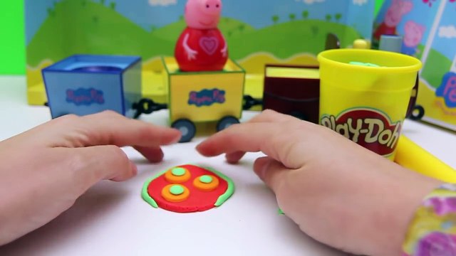 Peppa Pig Train Station Building Blocks Construction Peppa Pig Toys Estación de Trenes de Peppa Pig
