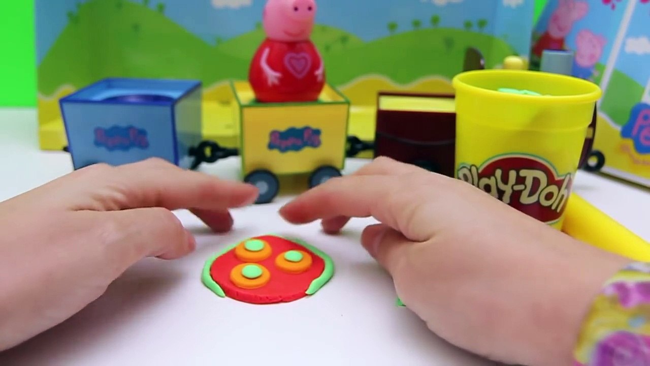 Peppa Pig Train Station Building Blocks Construction Peppa Pig Toys Estación de Trenes de Peppa Pig