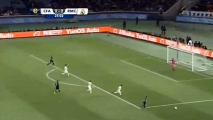 Cristiano Ronaldo Header Hits the Post - America vs Real Madrid 15.12.2016