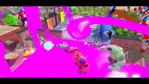 Hulk and Baymax play with Disney Pixar Cars Lightning McQueen Monster Truck!   Nursery Rhymes 3