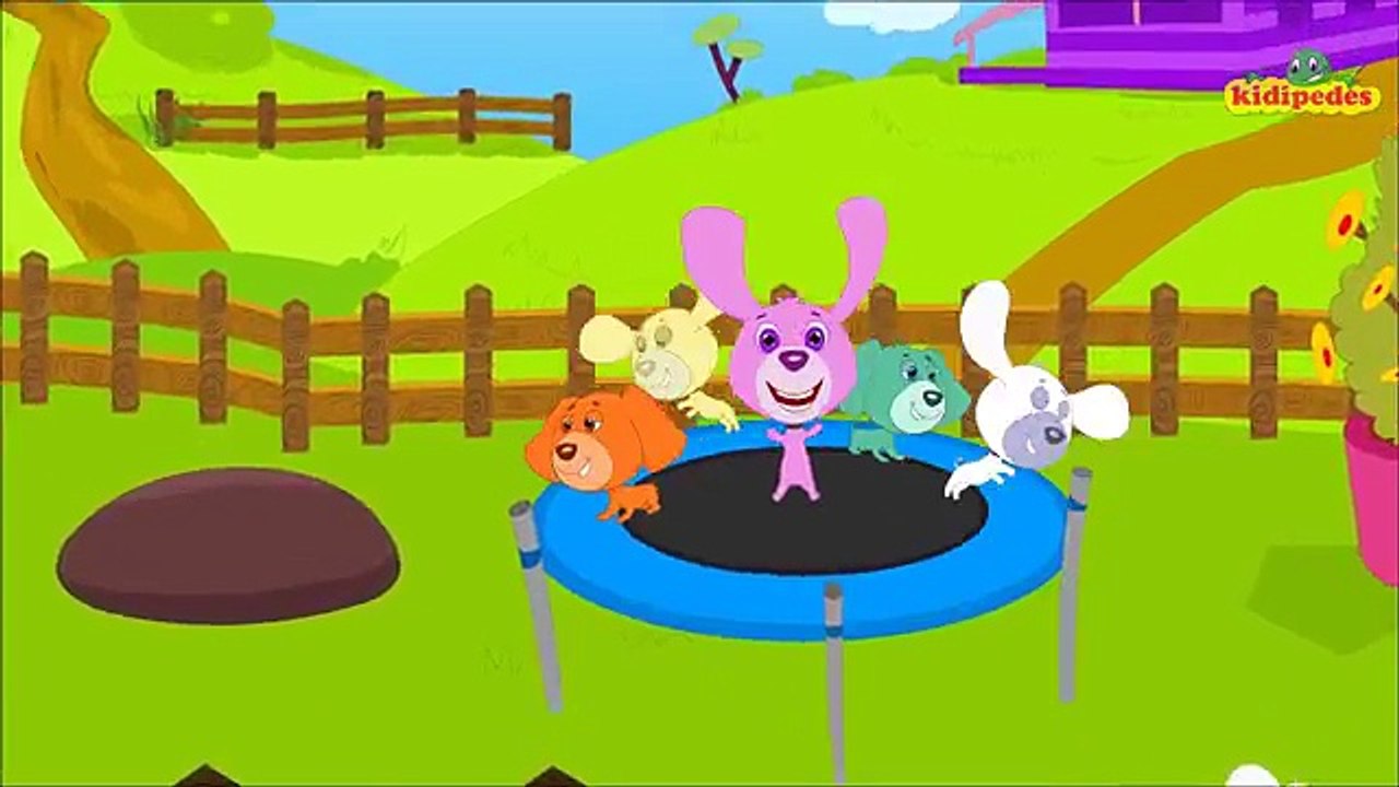 Five Little Puppies - Popular #NurseryRhymes Collection I #ChildrenSongs I Kids Videos