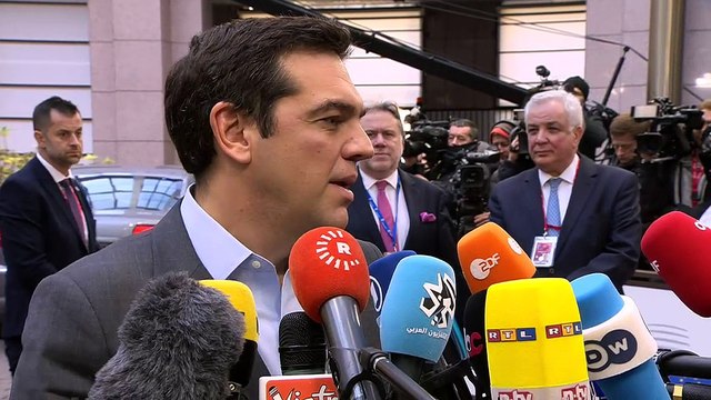 Δήλωση Τσίπρα πριν τη Σύνοδο Κορυφής 15/12/2016