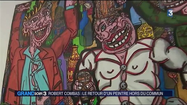 Hommage à Avignon à Robert Combas, un peintre à part