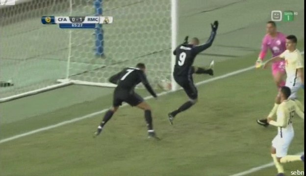 Cristiano Ronaldo Another Header Chance Missed - Club America 0-1 Real Madrid 15.12.2016
