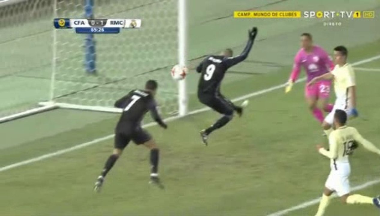 Cristiano Ronaldo Big Chanche - CF America 0-1 Real Madrid