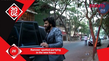 Ranveer Singh Spotted After A House Party, Katrina Sizzles In A Bridal Attire