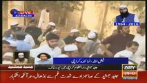 Last Scene of Junaid Jamshed Burying in Grave Yard