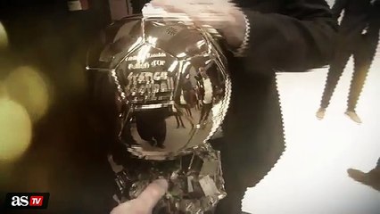 Vídeo_ El 'making of' de la entrega del Balón de Oro a Cristiano - AS.com