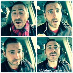 Music Monday - Silent night featuring a mouth trumpet by John Ciambriello