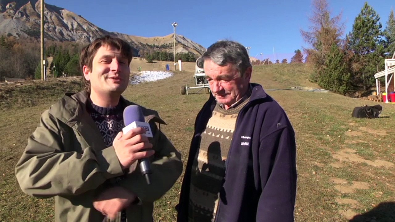 D!CI TV : Manque de neige : Quelques jours avant les vacances, la station de Laye fait grise mine