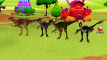 Dinosaurs Cartoons for Kids Singing Finger Family Rhymes And More Popular Children Nursery Rhymes