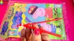 Ice cream Peppa Pig, duck, ducks fishing, and magazine with games and toys surprise
