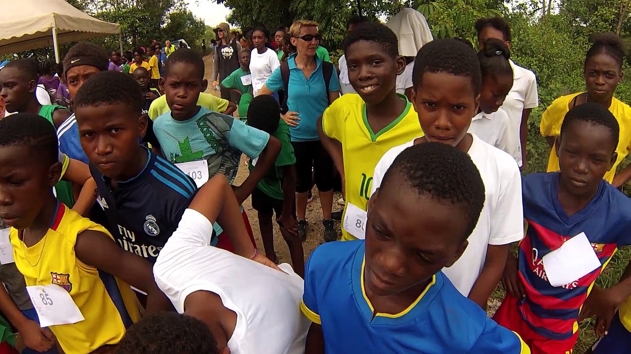 cross académique 2016 UNSS à Sinnamary