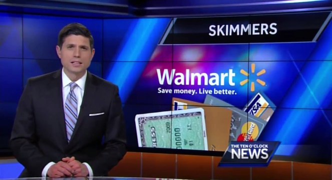 Walmart skimmers found on Point of Sales