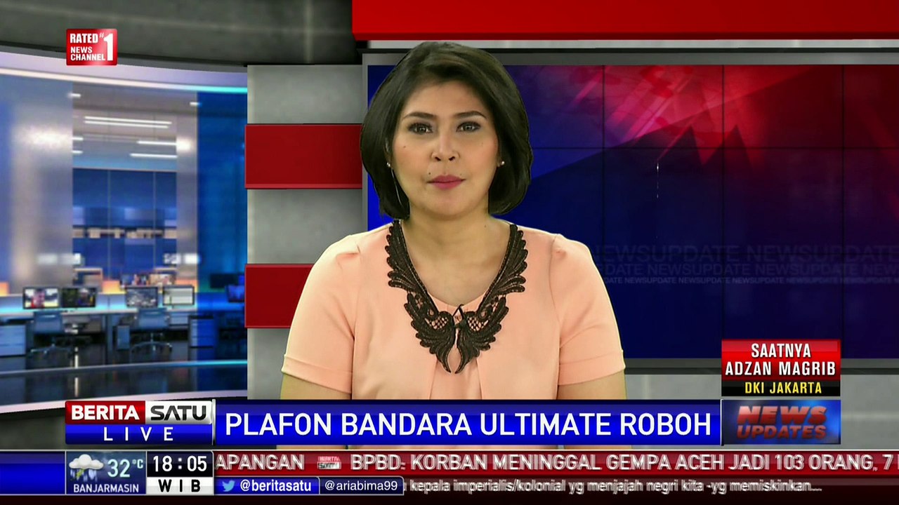 Kemenhub Investigasi Robohnya Plafon di Terminal 3 Ultimate