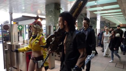 Final Fantasy XV - Il Treno prende vita a Milano