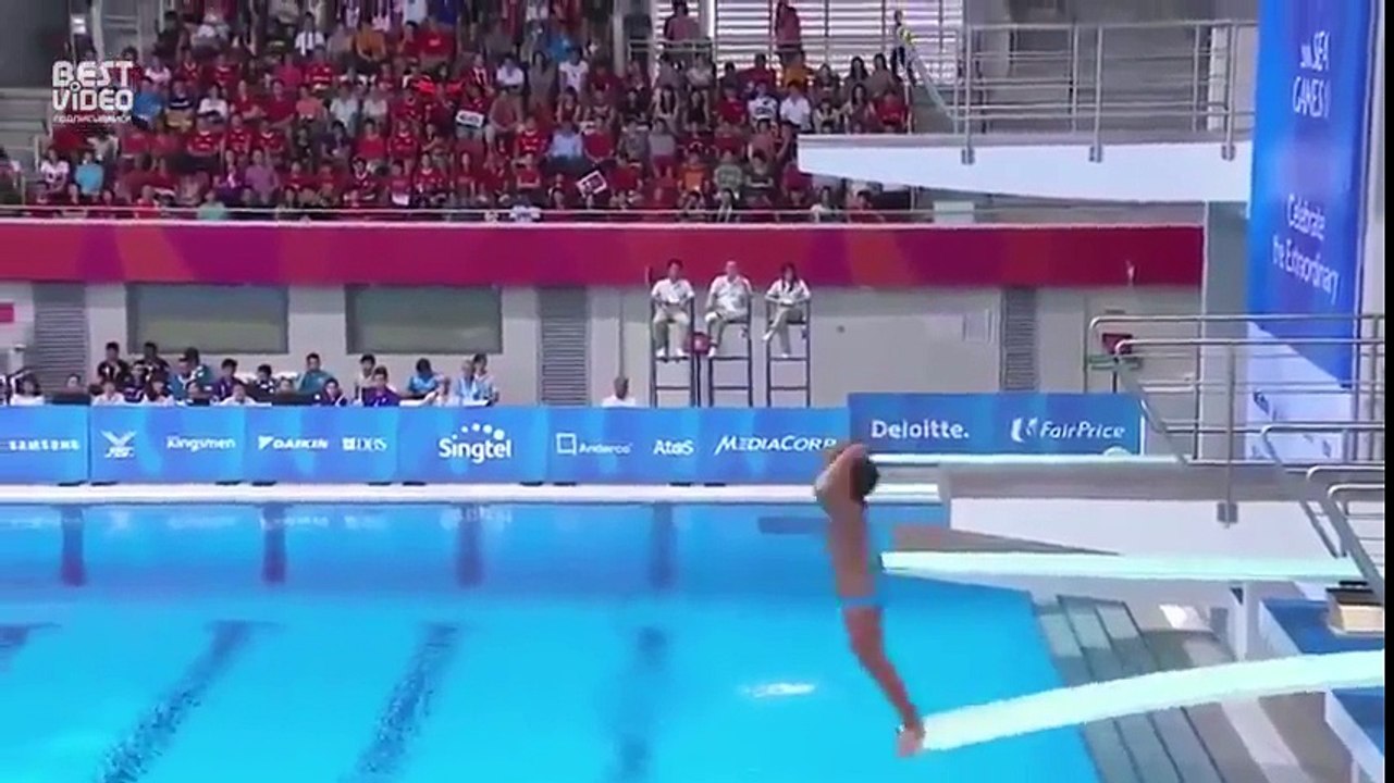Сборная Филиппин по прыжкам в воду.Прыжки в воду явно не для них