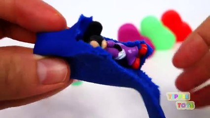 Disney Princess Play Doh Surprise Eggs Shopkins Hello Kitty Spiderman