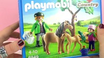 Playmobil Country Ponymama met veulen | Dierenarts komt onderzoek en inenting | Demo