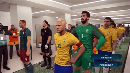 PES2017 Brazil×Mexico CopaAmerica1stRound