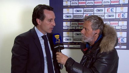 Coupe de la Ligue - 8ème de finale - La réaction d'Emery avant les quarts