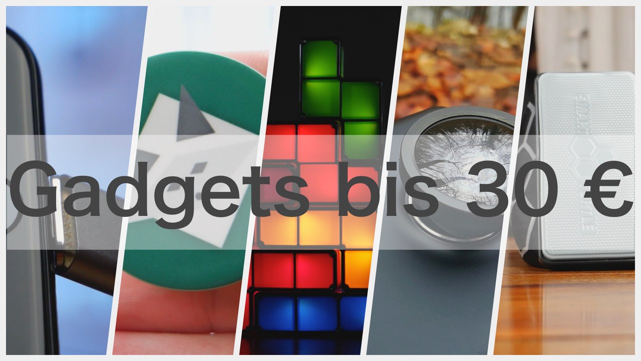 5 coole Gadgets und Geschenkideen unter 30€