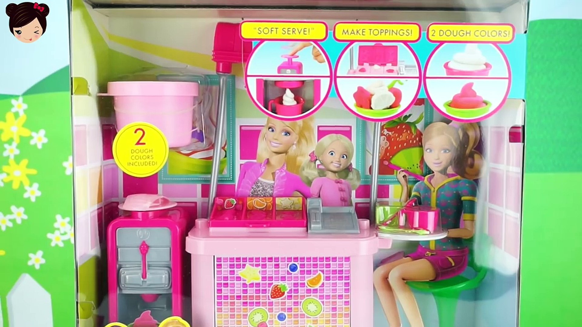 juegos de barbie pasteleria y heladeria