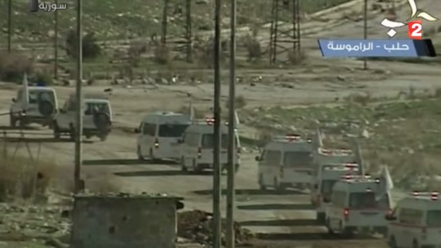 Syrie : nouvelle trêve et premières évacuations de civils en cours à Alep