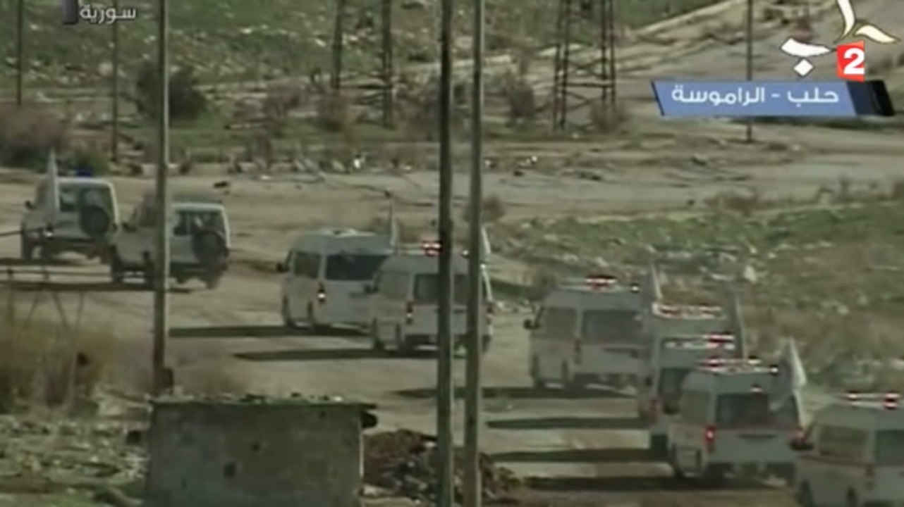 Syrie : nouvelle trêve et premières évacuations de civils en cours à Alep