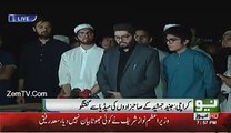 Junaid Jamshed Son's First Time On Media