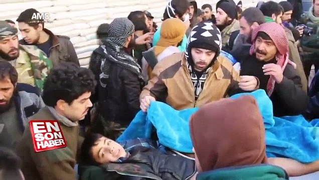 Halep'teki zulümden kurtulan ilk konvoy | En Son Haber