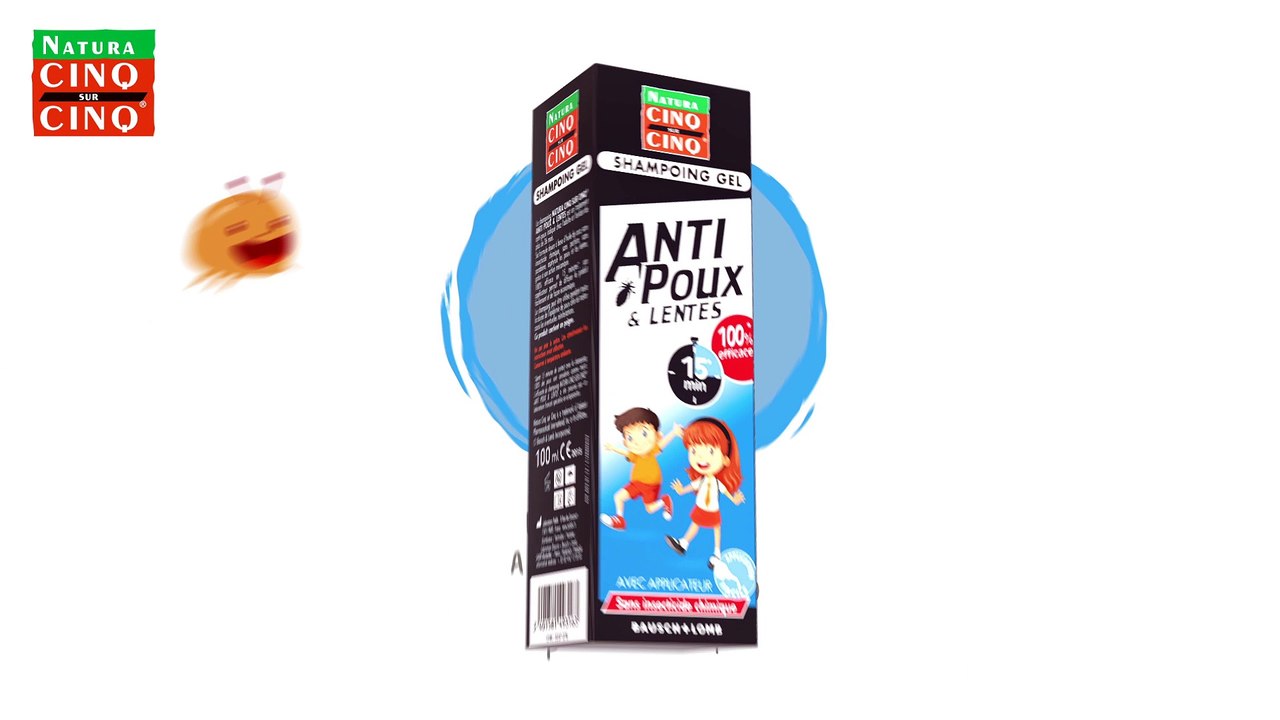 Shampoing Gel Anti-poux et Lentes Natura Cinq sur Cinq