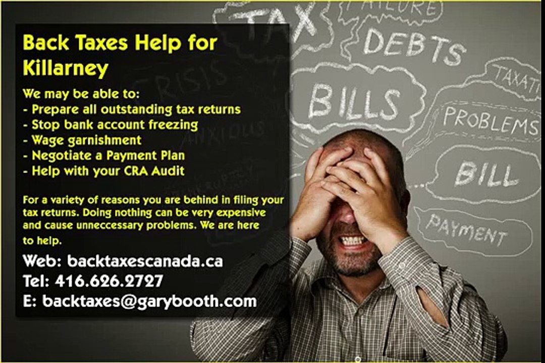 Killarney , Back Taxes Canada.ca , 416-626-2727, taxes@garybooth.com _ CRA Audit, Tax Returns