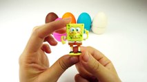 Learn Colors with Surprise Eggs Toys Plane Minion Pets Spongebob Lalaloopsy Shopkins Hello Kitty