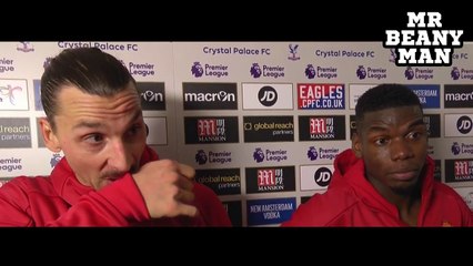 WATCH: Zlatan Ibrahimovic And Paul Pogba's Funny Post-Match Interview