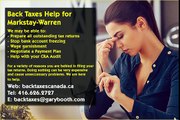 Markstay Warren , Back Taxes Canada.ca , 416-626-2727 , taxes@garybooth.com _