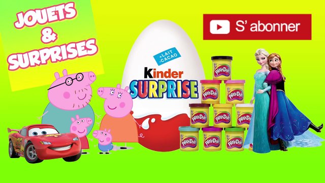 (TOYS) Peppa Pig Oeufs Surprises en Pâte à Modeler Play Doh Figurines Famille Peppa Cochon ♡