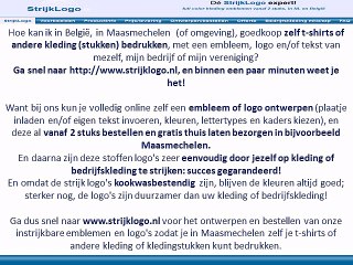 Zelf kleding bedrukken Maasmechelen